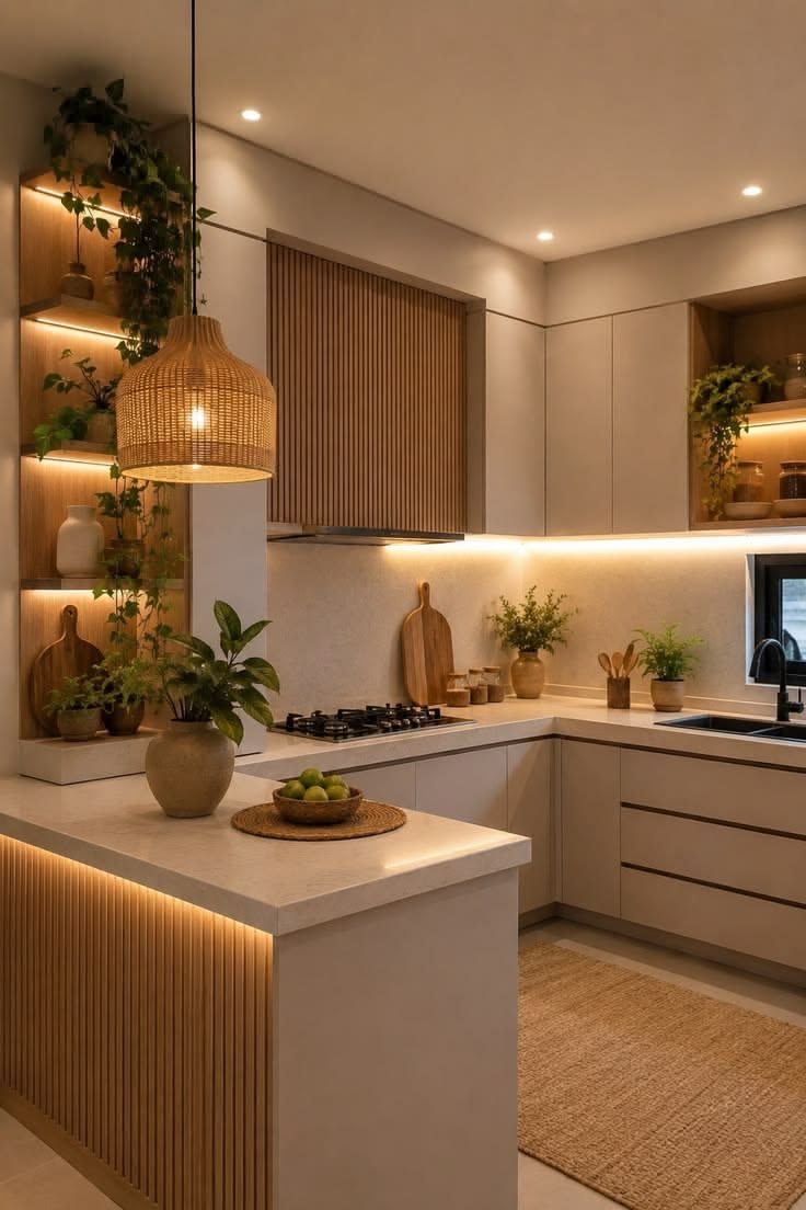 Cuisine, mise en lumière